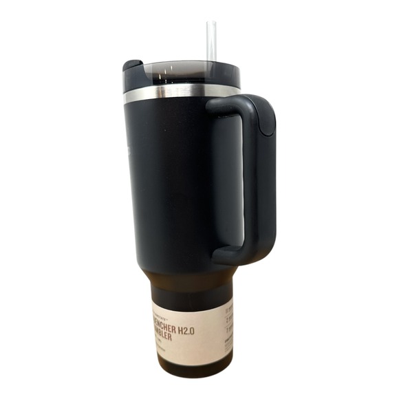 New Stanley The Flowstate Quencher‎ H2.0 Tumbler BPA Free Hot & Cold  40oz Black - Picture 2 of 5